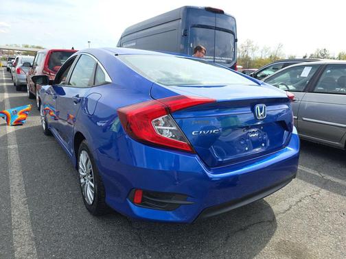 Aegean Blue Metallic 2018 Honda Civic LX