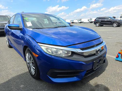 Aegean Blue Metallic 2018 Honda Civic LX