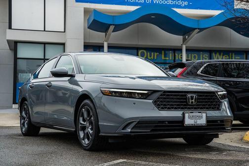 Gray 2026 Honda Accord Hybrid EX-L