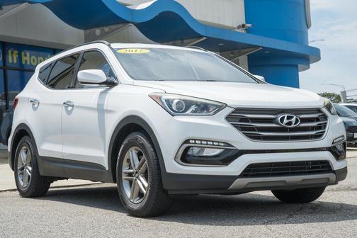 Frost White Pearl 2017 Hyundai Santa Fe Sport 2.4L