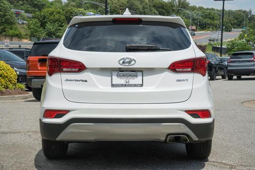 Frost White Pearl 2017 Hyundai Santa Fe Sport 2.4L