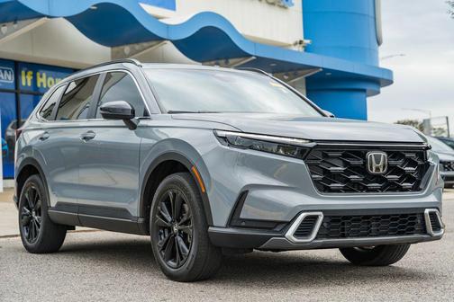Urban Gray 2023 Honda CR-V Hybrid Sport Touring AWD