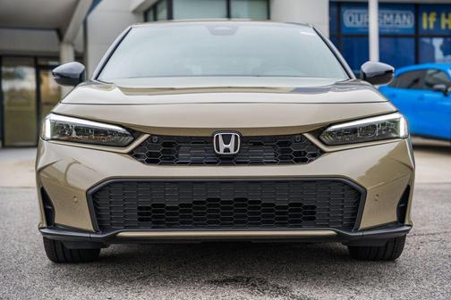 Sand Dune Pearl 2026 Honda Civic Hybrid Sport Touring