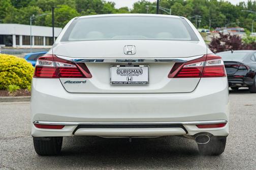 White Orchid Pearl 2017 Honda Accord LX