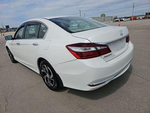 White Orchid Pearl 2017 Honda Accord LX
