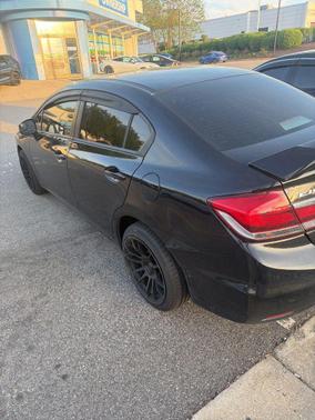 Crystal Black Pearl 2013 Honda Civic LX