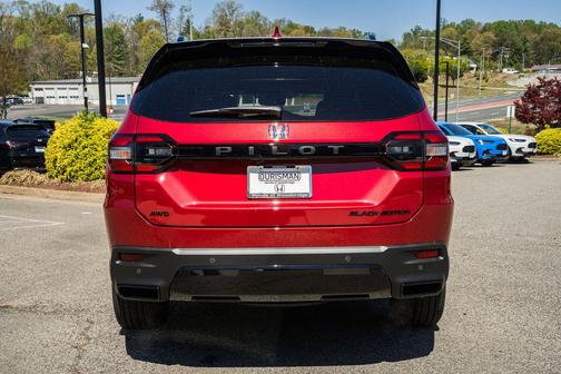 Radiant Red 2026 Honda Pilot Black Edition