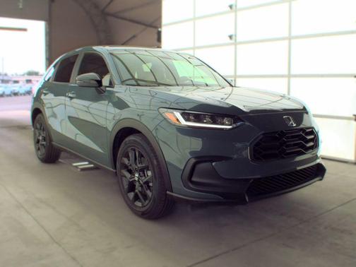 Gray 2025 Honda HR-V AWD Sport