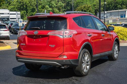 Barcelona Red Metallic 2017 Toyota RAV4 Limited