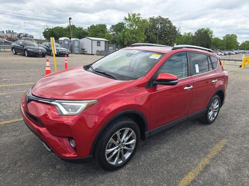 Barcelona Red Metallic 2017 Toyota RAV4 Limited