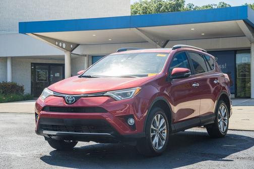 Barcelona Red Metallic 2017 Toyota RAV4 Limited