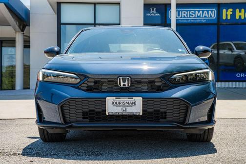 Blue Lagoon Pearl 2026 Honda Civic Hybrid Sport