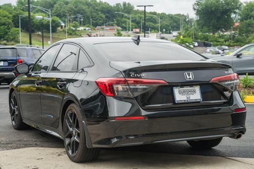 Crystal Black Pearl 2024 Honda Civic Sport