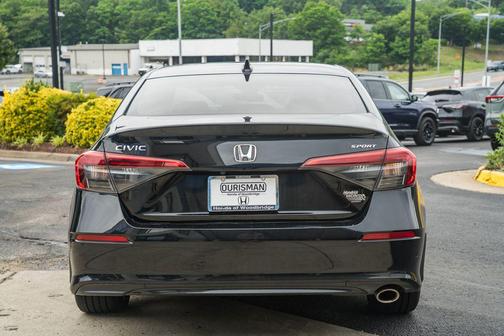 Crystal Black Pearl 2024 Honda Civic Sport