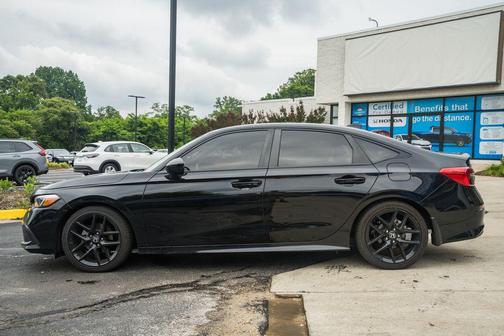 Crystal Black Pearl 2024 Honda Civic Sport