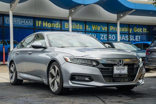 Silver Metallic 2018 Honda Accord Touring 2.0T