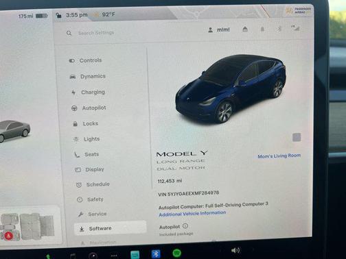 2021 Tesla Model Y Long Range Dual Motor All-Wheel Drive