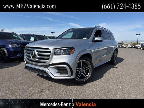 Silver 2025 Mercedes-Benz GLS 450 4MATIC