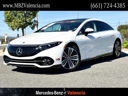 White 2023 Mercedes-Benz EQS 450 4MATIC