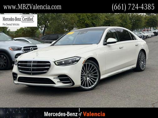 MANUFAKTUR Diamond White 2023 Mercedes-Benz S-Class 4MATIC