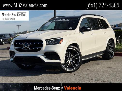 Diamond White 2022 Mercedes-Benz GLS 450 4MATIC