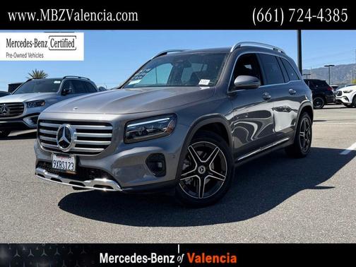Mountain Grey Metallic 2026 Mercedes-Benz GLB 250 Base