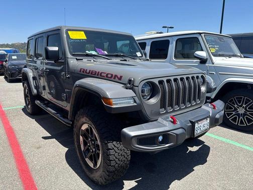 Sting-Gray Clearcoat 2020 Jeep Wrangler Unlimited Rubicon