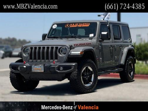 Sting-Gray Clearcoat 2020 Jeep Wrangler Unlimited Rubicon