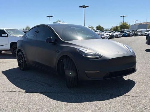 Solid Black 2022 Tesla Model Y Long Range Dual Motor All-Wheel Drive