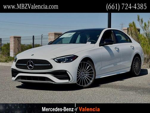 White 2026 Mercedes-Benz C-Class C 300
