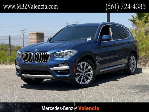 Phytonic Blue Metallic 2019 BMW X3 sDrive30i