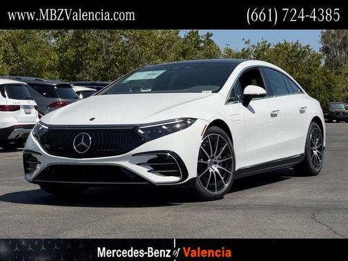 White 2026 Mercedes-Benz EQS 450 4MATIC