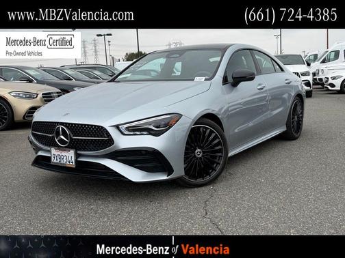 Cirrus Silver Metallic 2026 Mercedes-Benz CLA 250 4MATIC