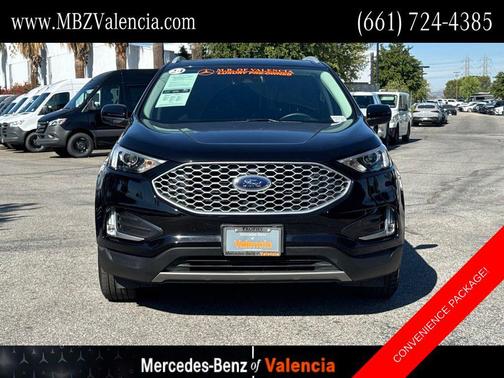Agate Black Metallic 2024 Ford Edge SEL