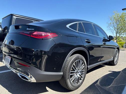 Black 2024 Mercedes-Benz GLC 300 4MATIC Coupe