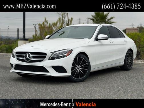 Polar White 2021 Mercedes-Benz C-Class Sedan