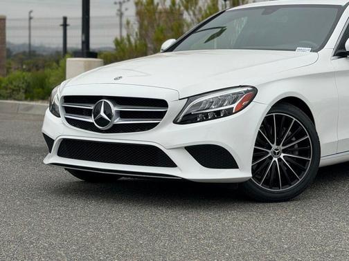 Polar White 2021 Mercedes-Benz C-Class Sedan