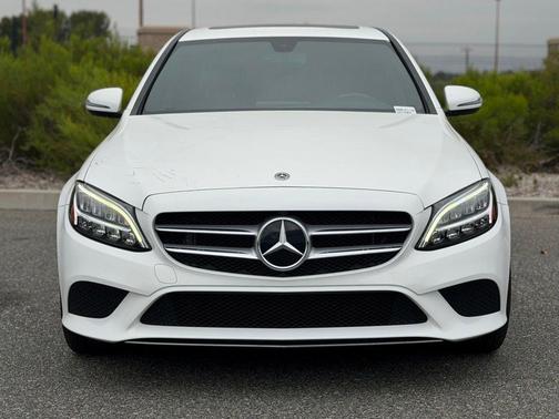 Polar White 2021 Mercedes-Benz C-Class Sedan