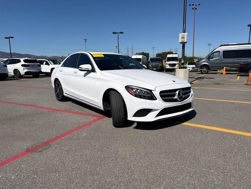 Polar White 2021 Mercedes-Benz C-Class Sedan