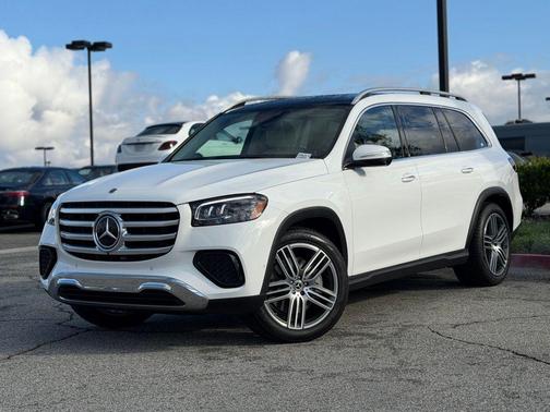 Polar White 2025 Mercedes-Benz GLS 450 4MATIC