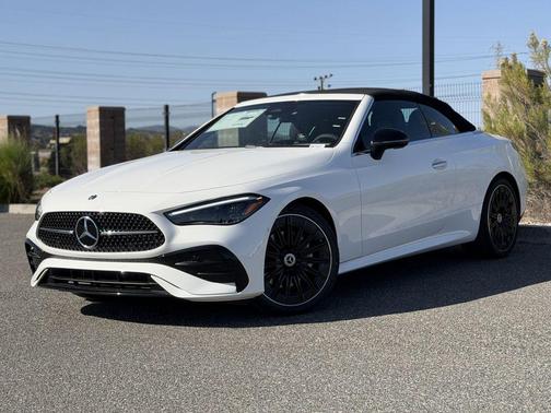 White 2026 Mercedes-Benz CLE 300 4MATIC Cabriolet