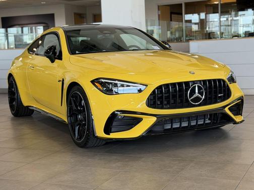 Sun Yellow 2026 Mercedes-Benz AMG CLE 53 4MATIC+