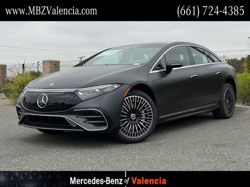 Gray 2026 Mercedes-Benz EQS 450 4MATIC
