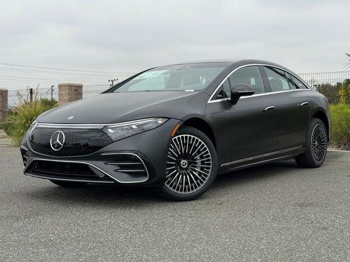 Gray 2026 Mercedes-Benz EQS 450 4MATIC