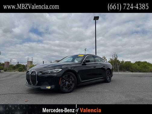 Black Sapphire Metallic 2022 BMW i4 Gran Coupe eDrive40