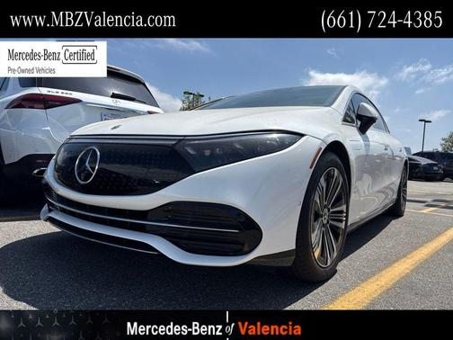 Polar White 2023 Mercedes-Benz EQS 450 4MATIC