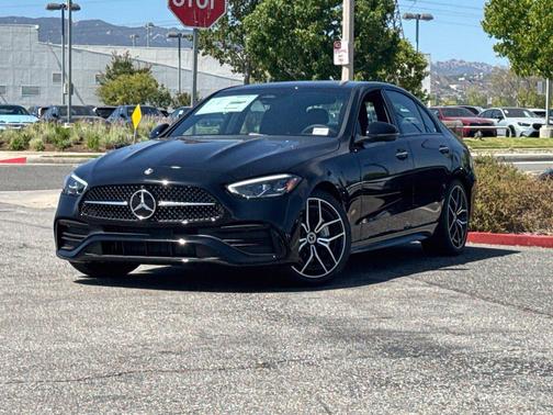 Black 2026 Mercedes-Benz C-Class C 300