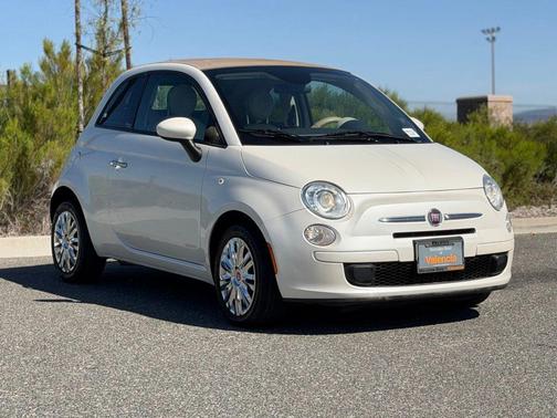 Bianco Perla (Pearl White Tri-Coat) 2013 FIAT 500 Pop