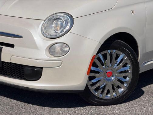 Bianco Perla (Pearl White Tri-Coat) 2013 FIAT 500 Pop