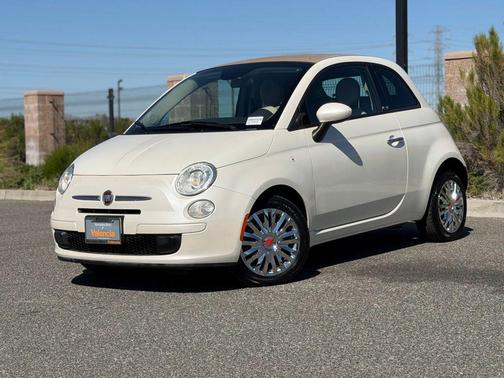 Bianco Perla (Pearl White Tri-Coat) 2013 FIAT 500 Pop